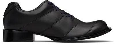 Untitlab Black Soccer Crook Oxfords