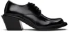Untitlab Black Step Derbys In Black