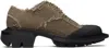 Untitlab Khaki Reel Derbys In Brown