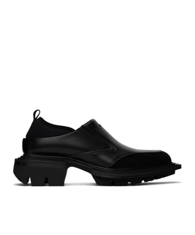 Untitlab Reel Loafer Shoes In Black
