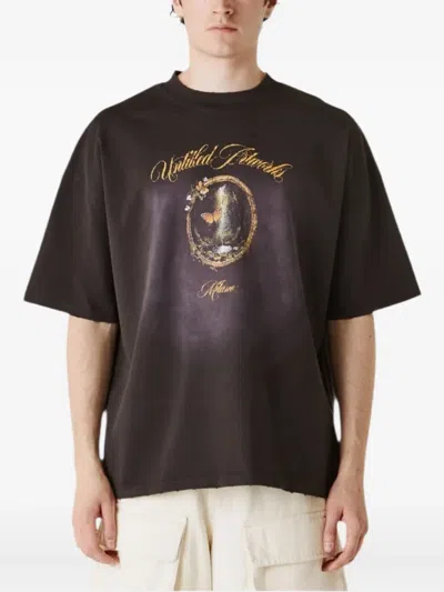 Untitled Artworks Butterfly T-shirt In Black