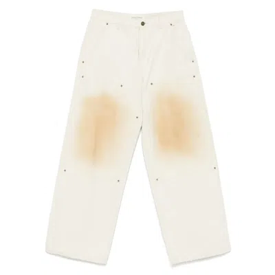 Untitled Artworks Cotton Pants In Sand