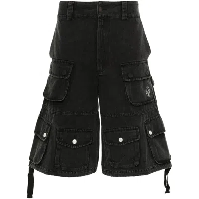 Untitled Artworks Cotton Shorts
