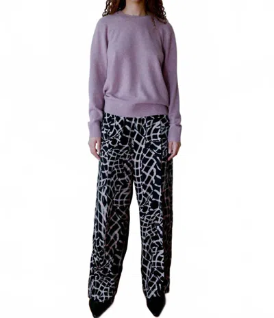 Untitled In Motion Pluos Wide Leg Pant In Black