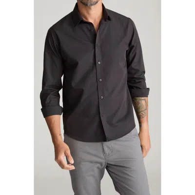 Untuckit Black Stone Wrinkle Free Cotton Button-up Shirt In Gray