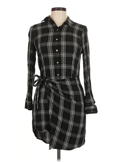Pre-owned Untuckit Casual Dress In Black