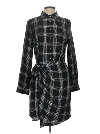 Pre-owned Untuckit Casual Dress In Black