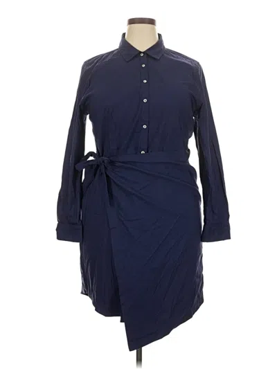 Pre-owned Untuckit Casual Dress In Blue