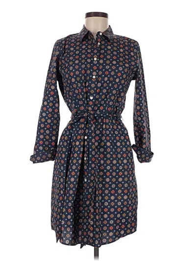 Pre-owned Untuckit Casual Dress In Blue