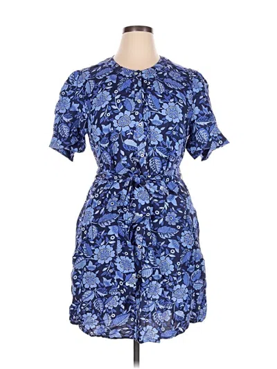 Pre-owned Untuckit Casual Dress In Blue