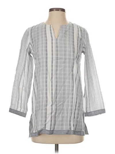 Pre-owned Untuckit Casual Dress In Gray