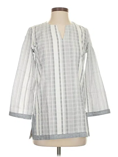 Pre-owned Untuckit Casual Dress In Gray