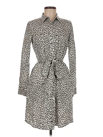 Pre-owned Untuckit Casual Dress In Gray