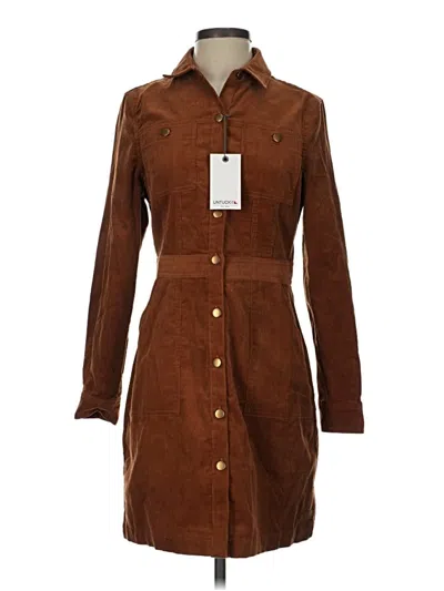 Pre-owned Untuckit Coat In Brown