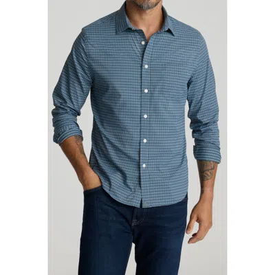 Untuckit Delune Check Performance Button-up Shirt In Multi