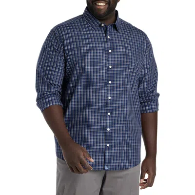 Untuckit Fit By Dxl Armstrong Sport Shirt In Evening Blue