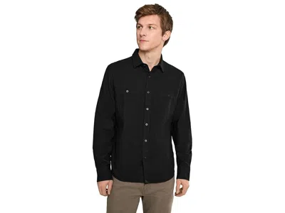 Untuckit Flannel Hemsworth Shirt In Black