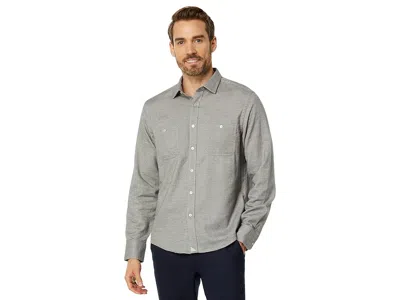 Untuckit Flannel Hemsworth Shirt In Gray