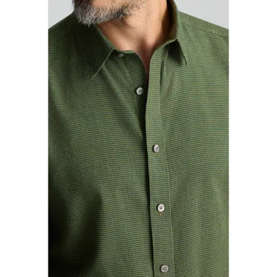 Untuckit Gallis Regular Fit Wrinkle Free Long Sleeve Button-down Shirt In Green