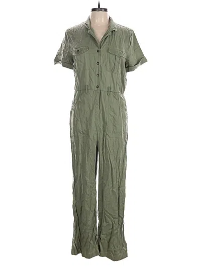 Pre-owned Untuckit Jumpsuit In Green