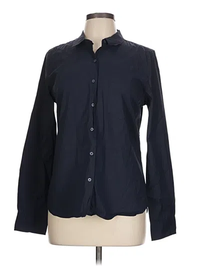 Pre-owned Untuckit Long Sleeve Button Down Shirt In Black