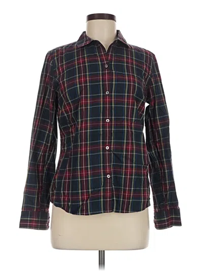 Pre-owned Untuckit Long Sleeve Button Down Shirt In Black