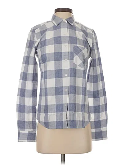 Pre-owned Untuckit Long Sleeve Button Down Shirt In Gray