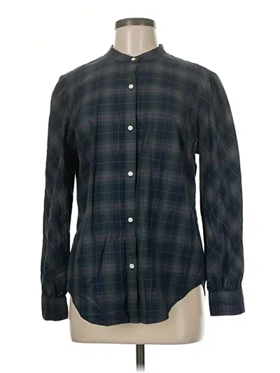 Pre-owned Untuckit Long Sleeve Button Down Shirt In Green