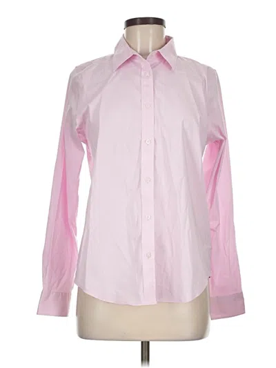 Pre-owned Untuckit Long Sleeve Button Down Shirt In Pink