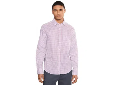 Untuckit Long Sleeve Cotton Tek Marten Shirt In Pink