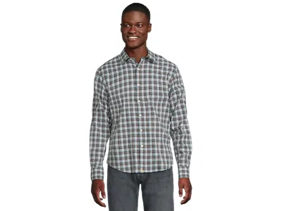 Untuckit Long Sleeve Performance Reiner Shirt With Pocket In Multi