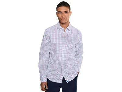 Untuckit Long Sleeve Wrinkle Free Dunsmore Shirt In Blue