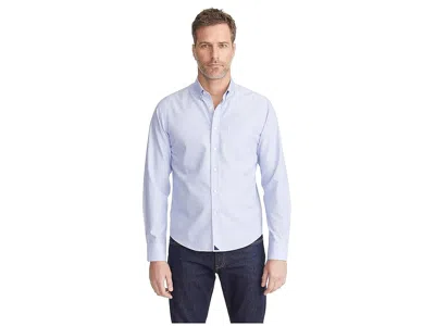 Untuckit Long Sleeve Wrinkle Free Hillside Select In Blue