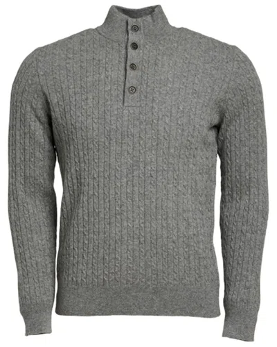 Untuckit Luxe Cashmere Sweater In Grey