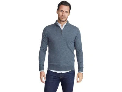 Untuckit Merino Wool 1/4 Zip In Gray