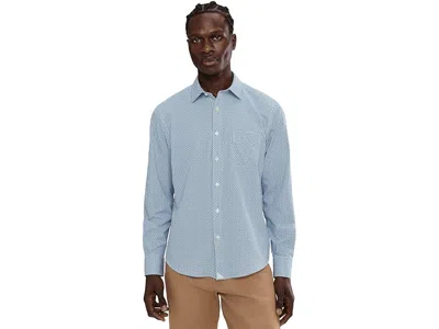 Untuckit Performance Shirt With Pocket In Blue