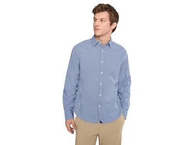 Untuckit Performance Shirt With Pocket In Blue