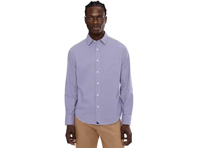 Untuckit Performance Shirt With Pocket In Purple