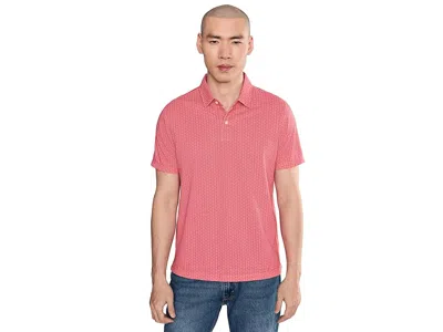 Untuckit Short Sleeve Rosamond Polo Men's Clothing Pink: 3xl Regular Fit