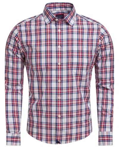 Untuckit Slim Fit Wrinkle-free Mccurry Shirt In Blue
