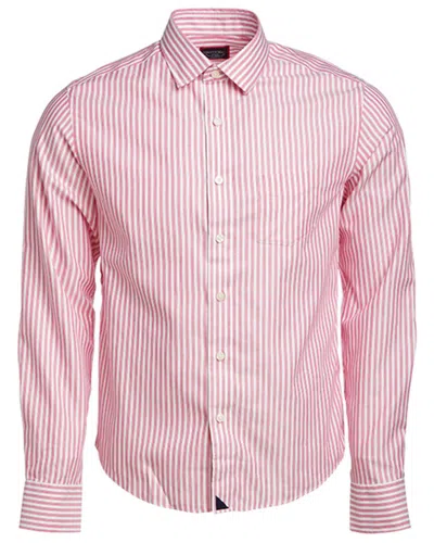 Untuckit Slim Fit Wrinkle-free Pietrorosso Shirt In Pink