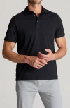 Untuckit Solid Performance Polo In Black