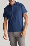 Untuckit Solid Performance Polo In Blue