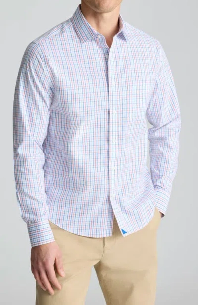 Untuckit Tattersall Check Wrinkle Free Cotton Button-up Shirt In Multi