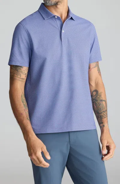 Untuckit Valdi Performance Polo In Blue