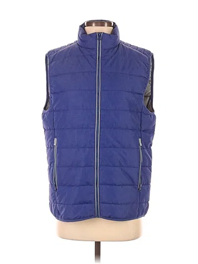 Pre-owned Untuckit Vest In Blue