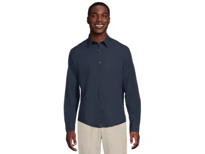 Untuckit Wrinkle Free Castello Shirt In Blue
