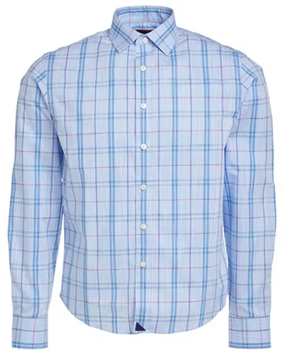 Untuckit Wrinkle-free Triano Shirt In Blue