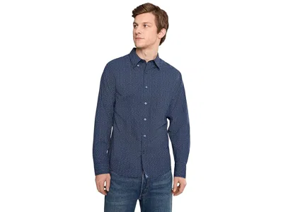 Untuckit Wrinkle-free Cascadar Shirt In Blue
