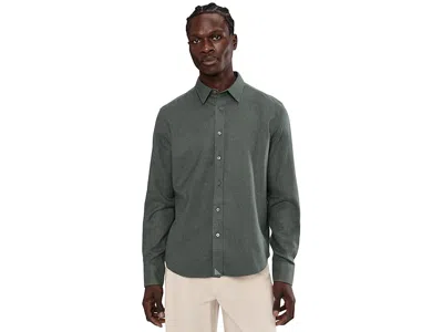 Untuckit Wrinkle-free Veneto Shirt In Green
